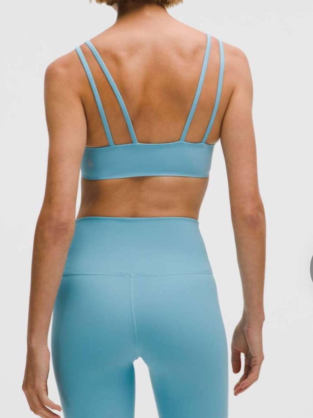 NWT $68 Lululemon Like a Cloud Bra *Light Support, D/DD cup Washed Blue